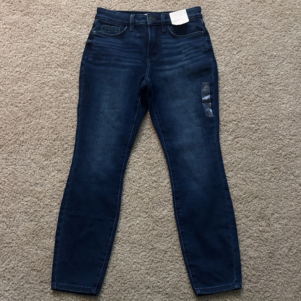 LC Lauren Conrad Deep Indigo Skinny Jeans